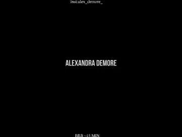 Alexandra_demore from Chaturbate