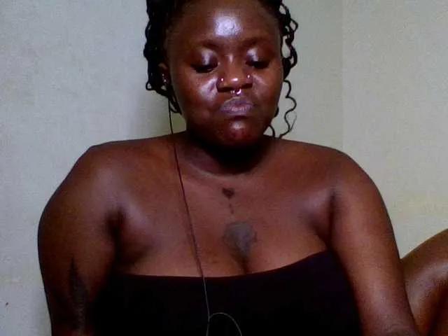 AfroBooty — being showered with tokens